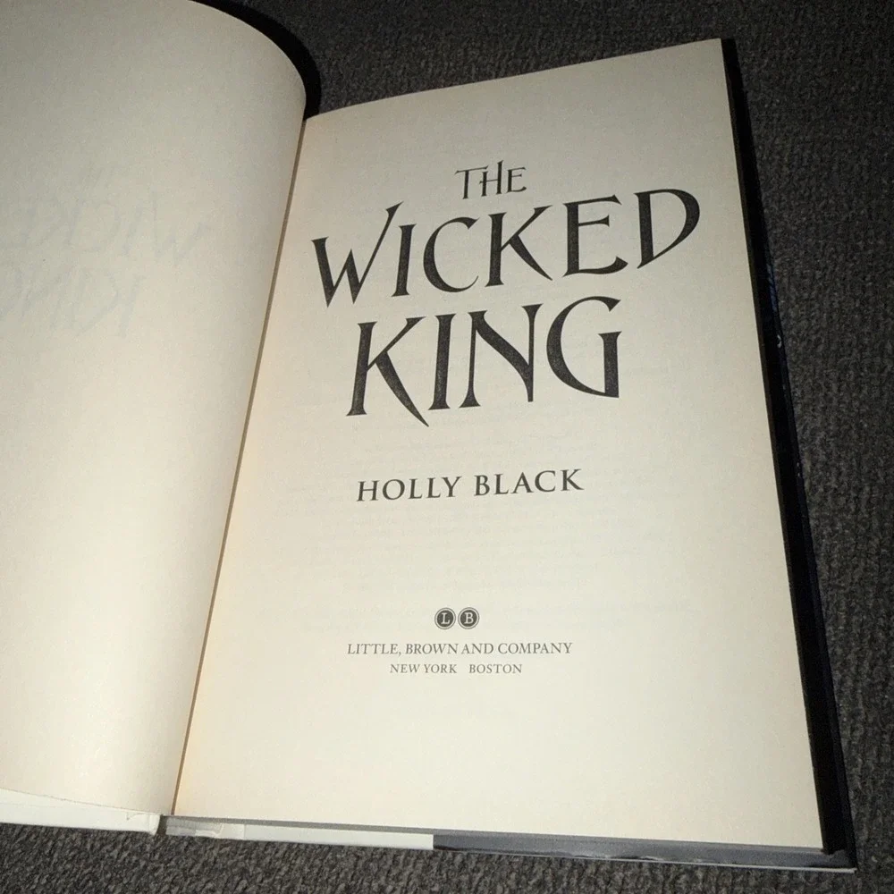 The Queen of Nothing First Edition Barnes & Noble Exclusive Blk Hardcover  Box D